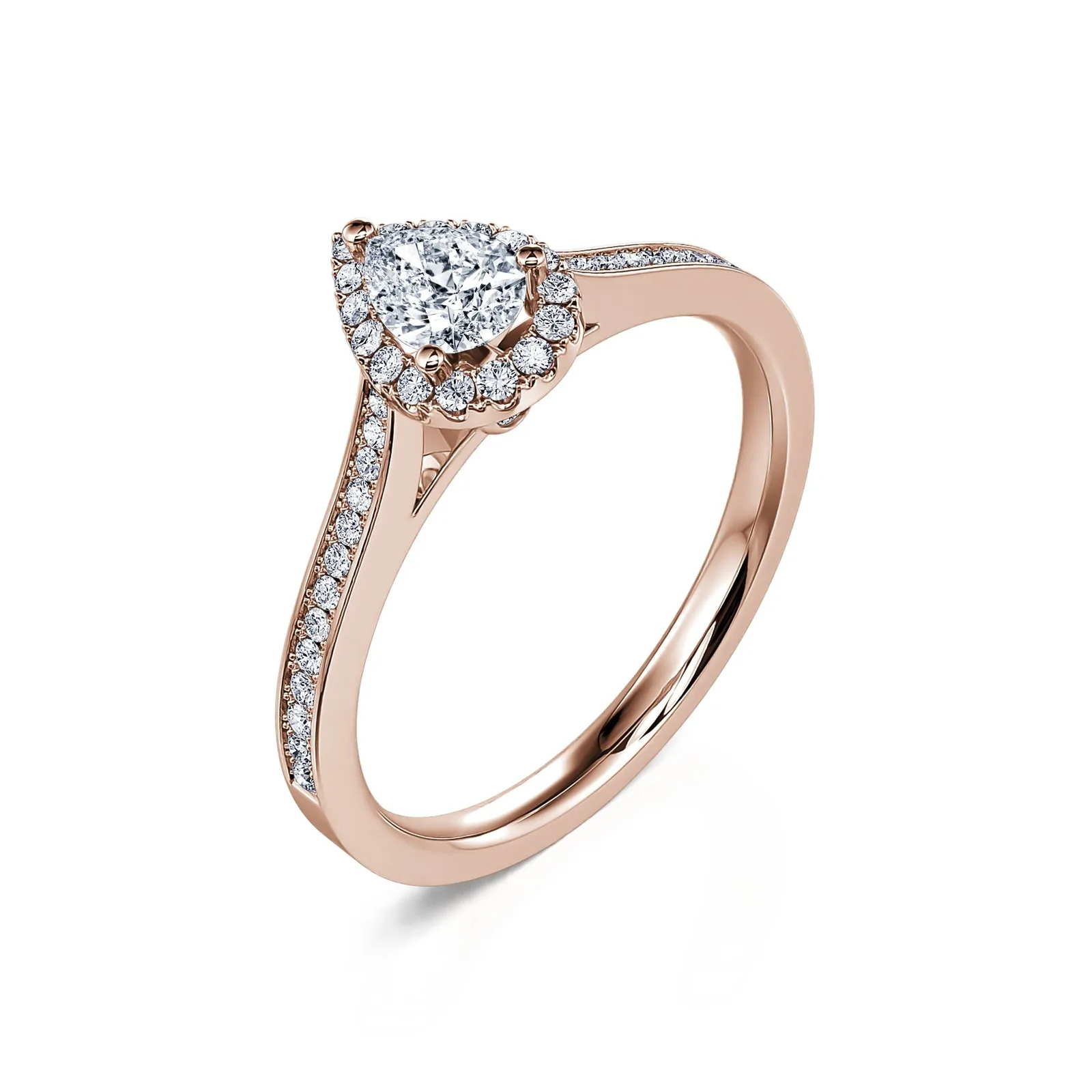Alma — bijou DAISY-B en or 14K et diamants CVD